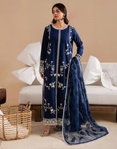 JAZMIN-3PC LAWN EMBROIDERED SUIT LEH-2392